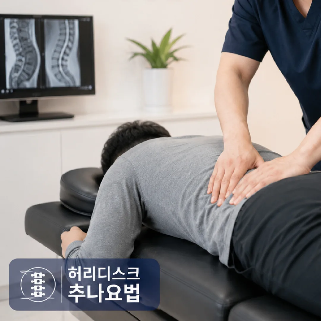 춘천 허리디스크 한방치료 추나요법